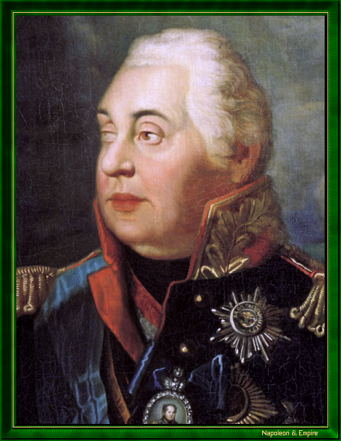 "Mikhaïl Illarionovitch Golenichtchev-Koutouzov", par Roman Maximovich Volkov (? 1776 - ? 1831).