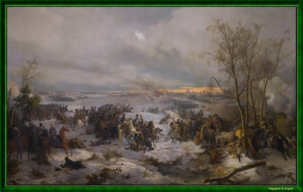 The Battle of Krasny, by P. von Hess