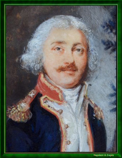 "Amédée Emmanuel François Laharpe", médaillon du XVIIIème siècle. 