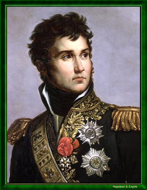"Marshal Lannes, Duke of Montebello (detail)" by Julie Volpelière (Marseille 1790 - Paris 1842), after François Antoine Gérard (1760-1843).