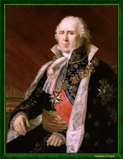 "Charles-François Lebrun, duc de Plaisance" par Robert Jacques François Faust Lefèvre (Bayeux 1755 - Paris 1830). 