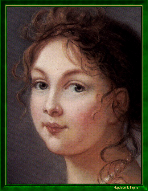 "Louise de Mecklembourg-Strelitz, reine de Prusse" par Elisabeth-Louise Vigée Le Brun (Paris 1755 - Paris 1842). 