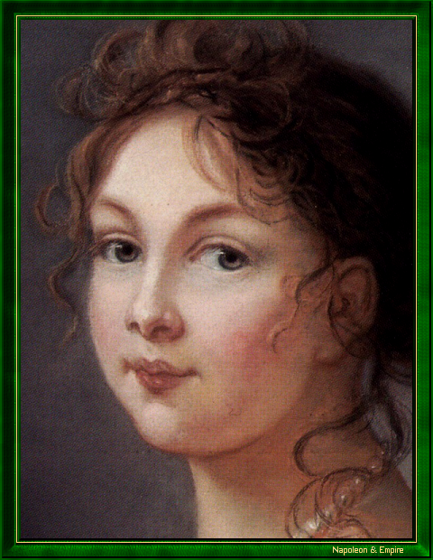 "Louise de Mecklembourg-Strelitz, reine de Prusse" par Elisabeth-Louise Vigée Le Brun (Paris 1755 - Paris 1842). 
