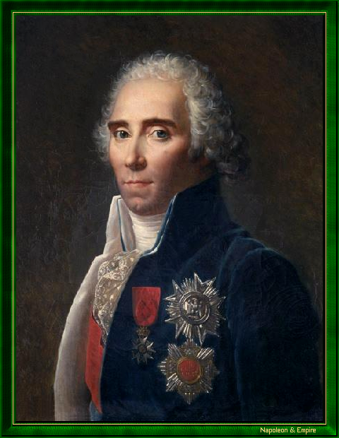 "Hugues Bernard Maret, duc de Bassano". Ecole française du XIXème siècle.