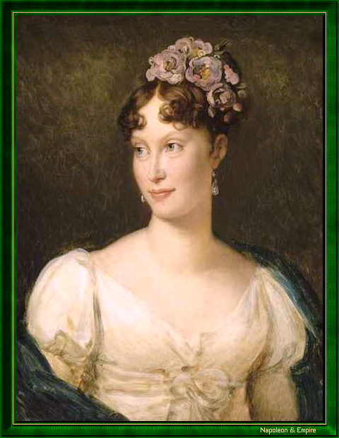 "Marie-Louise, Impératrice des Français" par François Pascal Simon Gérard (Rome 1770 - Paris 1837). 
