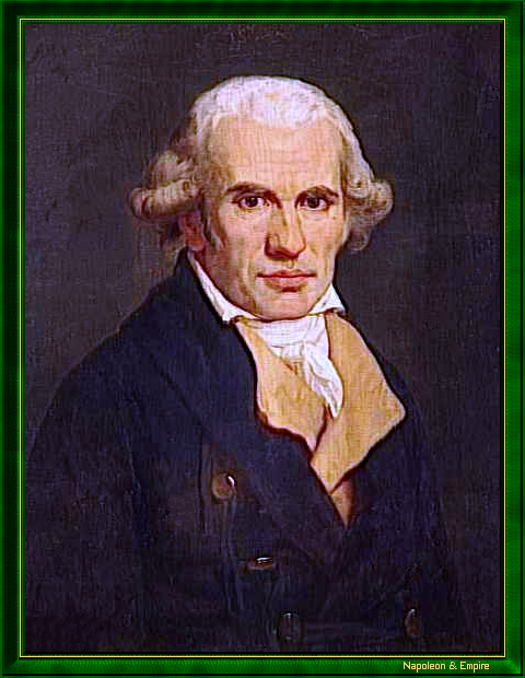 "Gaspard Monge, comte de Péluse" par Jean-Baptiste Mauzaisse (Corbeil 1784 - Paris 1844). 