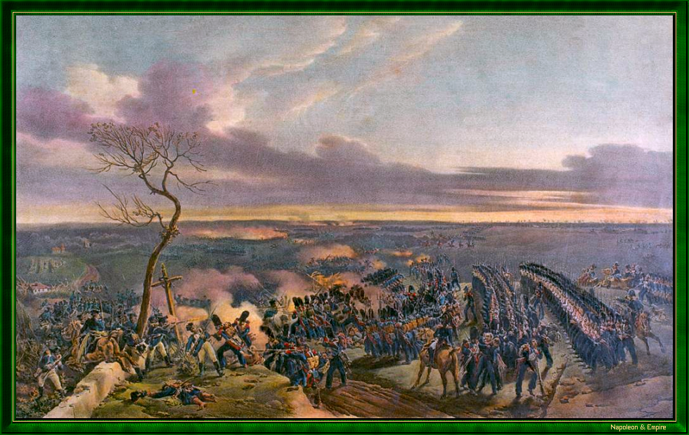 Batailles napoléoniennes - Tableau de la bataille de Montmirail - 