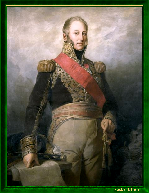 "Le maréchal Mortier, duc de Trévise". Ecole française du XIXème siècle. 