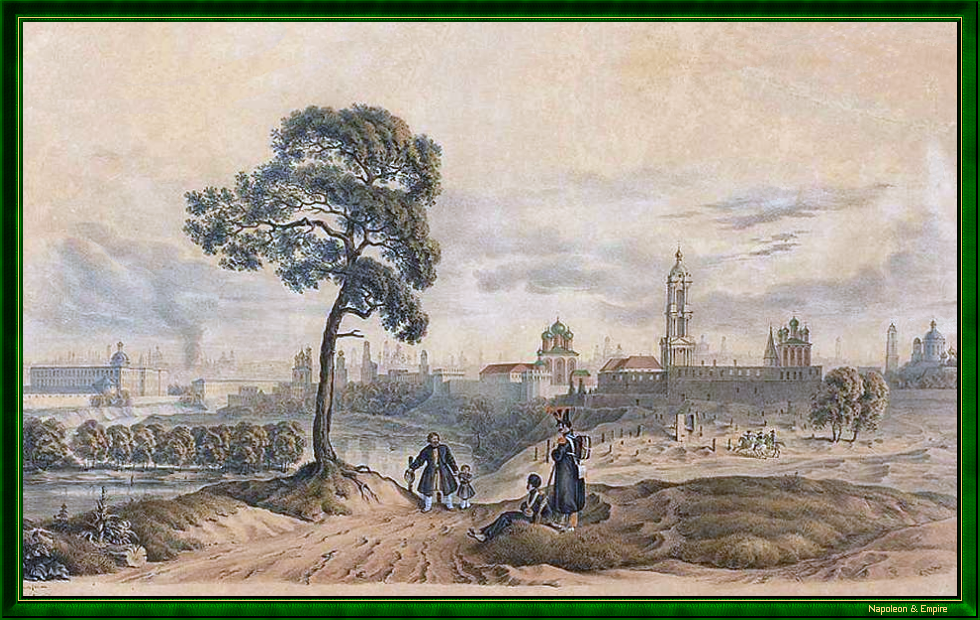 Moscow in 1812, by CW von Faber du Faur