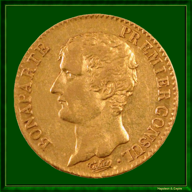 20 F coin, called Napoleon