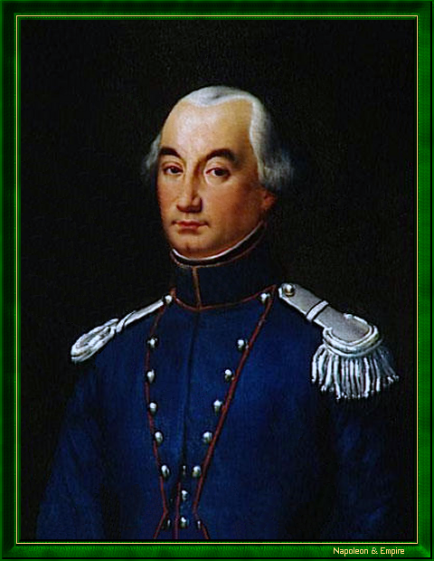 Dominique Catherine Pérignon in the uniform of lieutenant-colonel of the Pyrenees Legion in 1792
