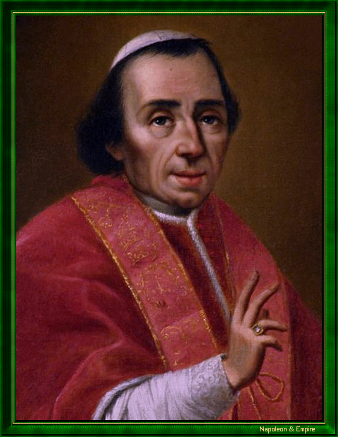 Ritratto di Pio VII benedicente