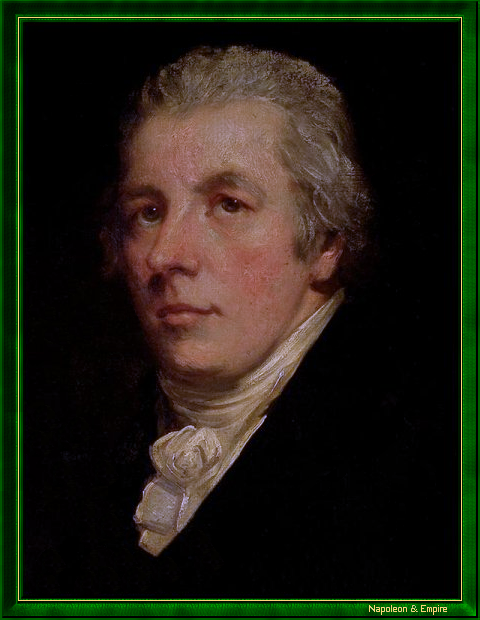 "William Pitt the Younger" par John Hoppner (Whitechapel, Londres 1758 - Londres 1810) 