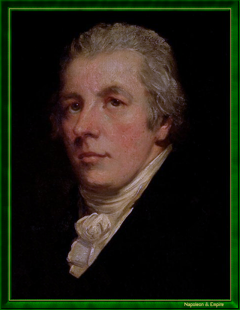 "William Pitt the Younger" par John Hoppner (Whitechapel, Londres 1758 - Londres 1810) 
