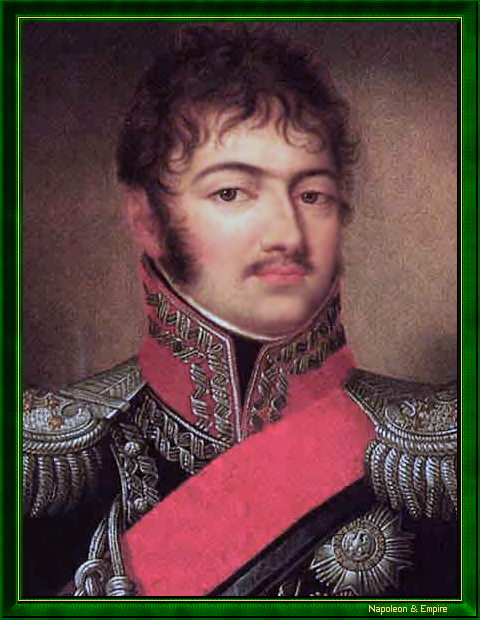 "Le prince J&oacute;zef Antoni Poniatowski" par Józef Kosinski (Cracovie 1753 - Varsovie 1821).
