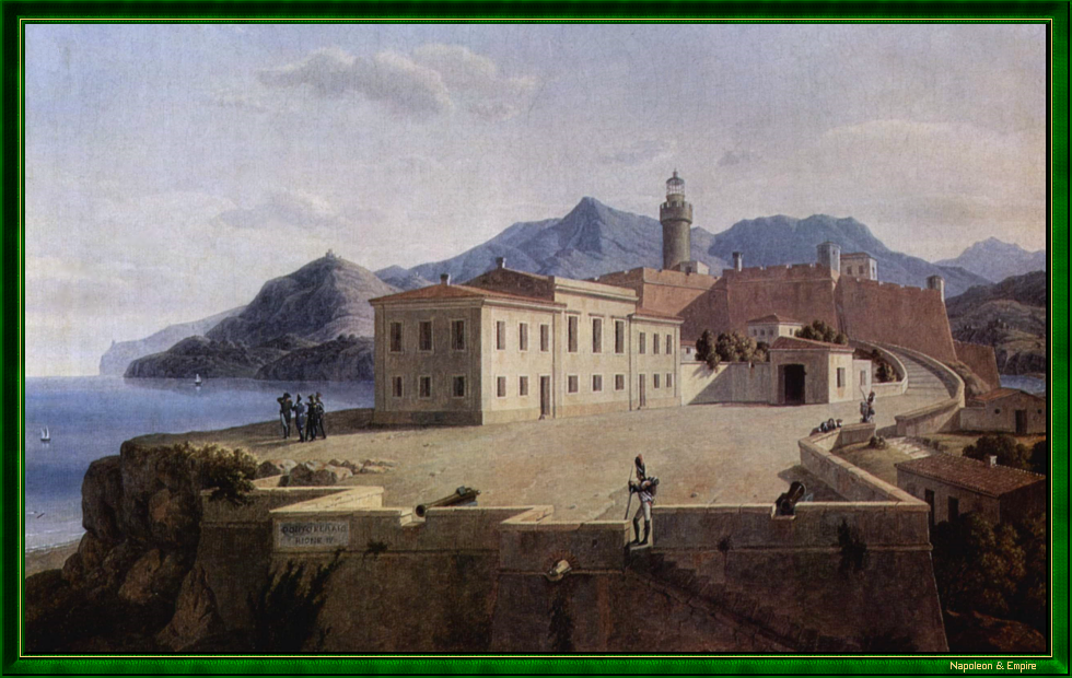 Napoléon à Portoferraio, par L. von Klenze