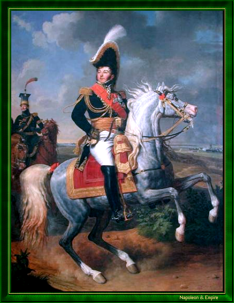 Equestrial portrait of general Rapp