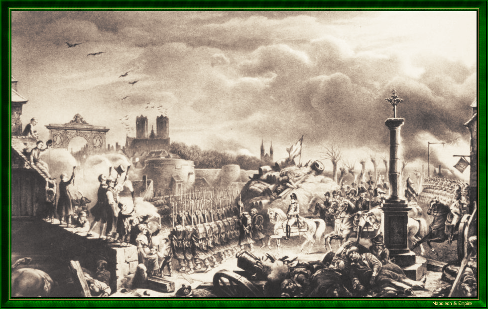 Batailles napoléoniennes - Tableau de la bataille de Reims - 