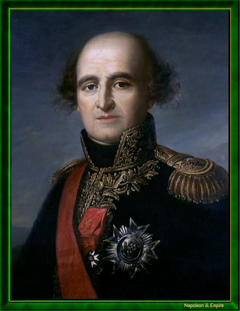 "Marshal Sérurier". 19th century French school.
