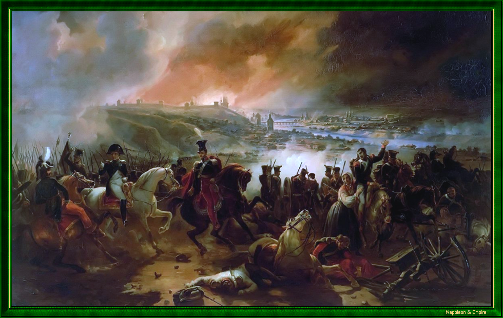 The Battle of Smolensk, by J.-Ch. Langlois
