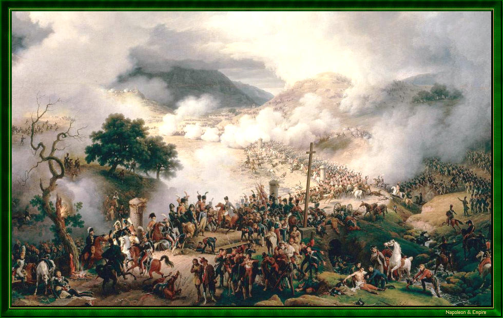 Batailles napoléoniennes - Tableau de la bataille de Somosierra - 