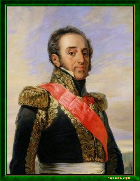 "Marshal Suchet, Duke of Albufera" by Jean-Baptiste Paulin-Guérin (Toulon 1783 - Paris 1855).