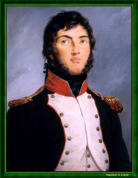 Louis-Gabriel Suchet in lieutenant-colonel uniform in the 4th Ardèche battalion in 1792