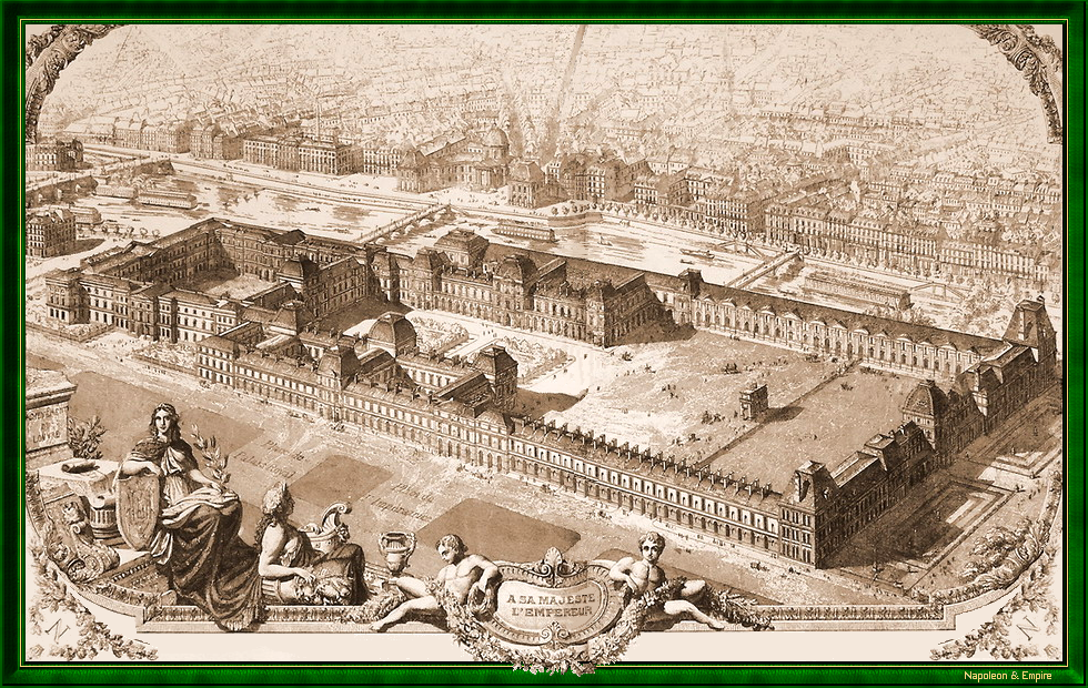 View of the Tuileries under the First Empire