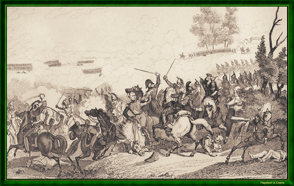 Batailles napoléoniennes - Tableau de la bataille de Vauchamps - 