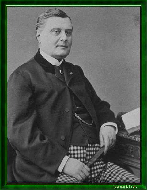 "Alexandre Florian Joseph, comte Colonna Walewski". Photographie du XIXème siècle