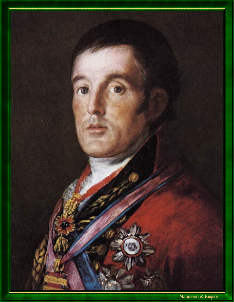 "Arthur Wellesley, duc de Wellington" par Francisco José de Goya y Lucientes (Fuendetodos 1746 - Bordeaux 1828). 