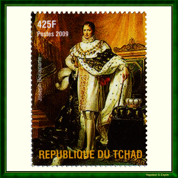 Chadian stamp representing Joseph Bonaparte
