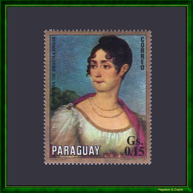 Paraguayan stamp bearing the effigy of Joséphine de Beauharnais