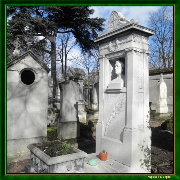 Grave of Jean Auguste Dominique Ingres