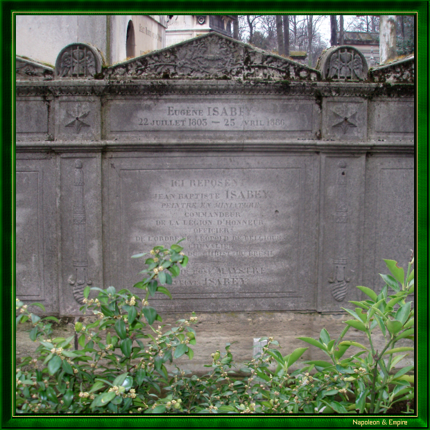 Grave of Jean-Baptiste Isabey