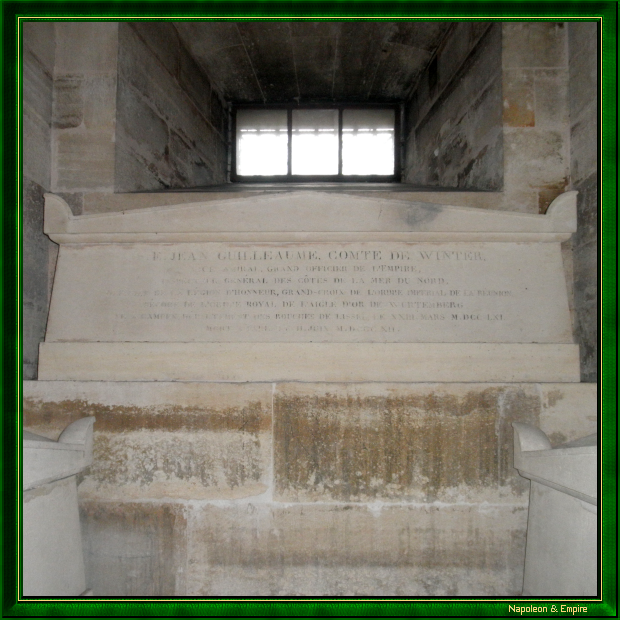 Tombe de Jean-Guillaume de Winter